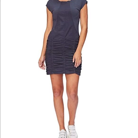 XCVI Cotton Stretch Navy Women’s Dress - Picture 1 of 15